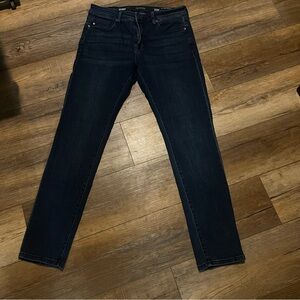 Liverpool Skinny Dark Wash Denim Jeans.  33X32.  Stretch. NWOT.